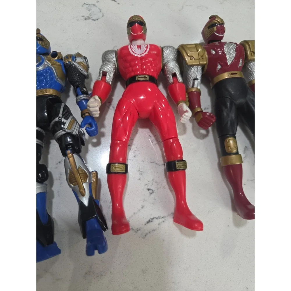 Power Rangers Ninja Storm Action Figure Lot Of 3